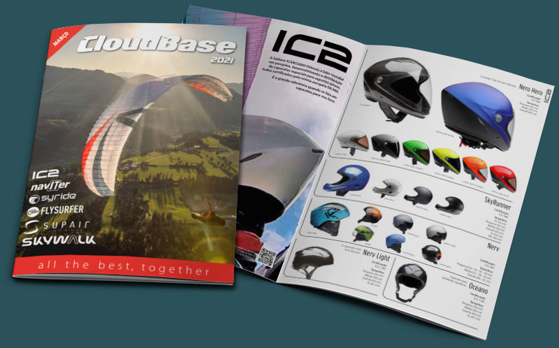 Catálogo Cloudbase 2021 - Voo livre e Kitesurf
