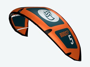 Kitesurf Boost3 - Tamanho 5 - Orange / Petrol