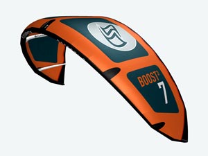 Kitesurf Boost3 - Tamanho 7 - Orange / Petrol