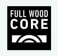 Full wood core