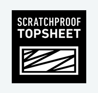 Scratchproof topsheet