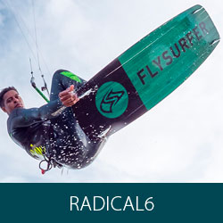 Prancha Radical6 Kitesurf - Flysurfer
