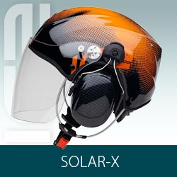 Capacete Icaro Solar X - Paramotor e Ultraleve