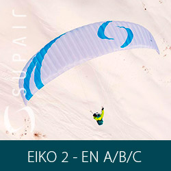 Parapente Supair EIKO 2 - EN-A/B/C