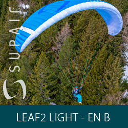 Parapente SupAir LEAF2 LIGHT - EN-B