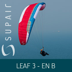 Parapente SupAir LEAF3 - EN-B